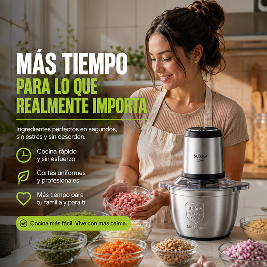 Cocina más rápido y sin esfuerzo ⚡