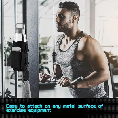 GymMate™ | Organizador Magnético para Gimnasio con Soporte para Celular