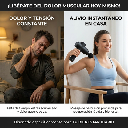 Alivia la tensión muscular y el estrés en minutos sin salir de casa