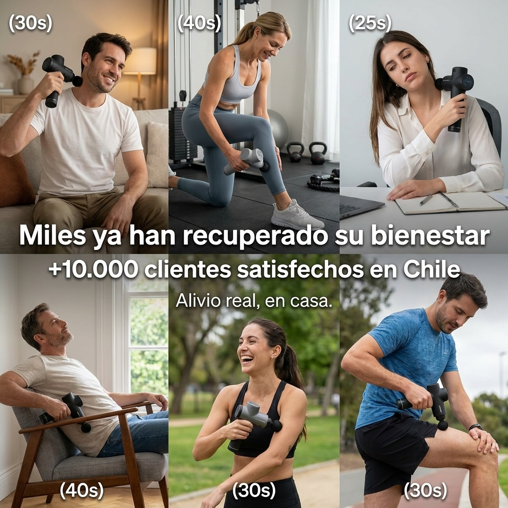 Alivia la tensión muscular y el estrés en minutos sin salir de casa