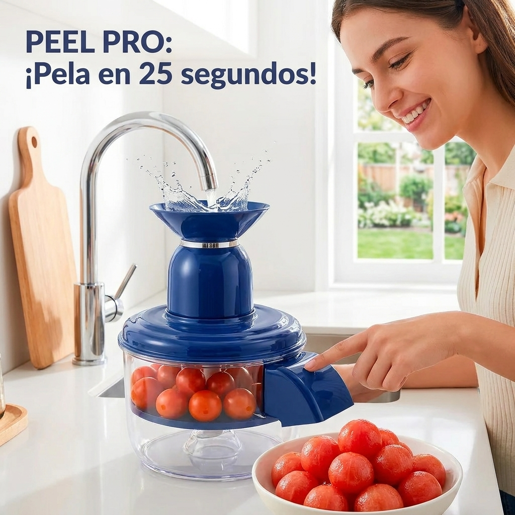 Peladora eléctrica + Mini basurero colgante GRATIS
