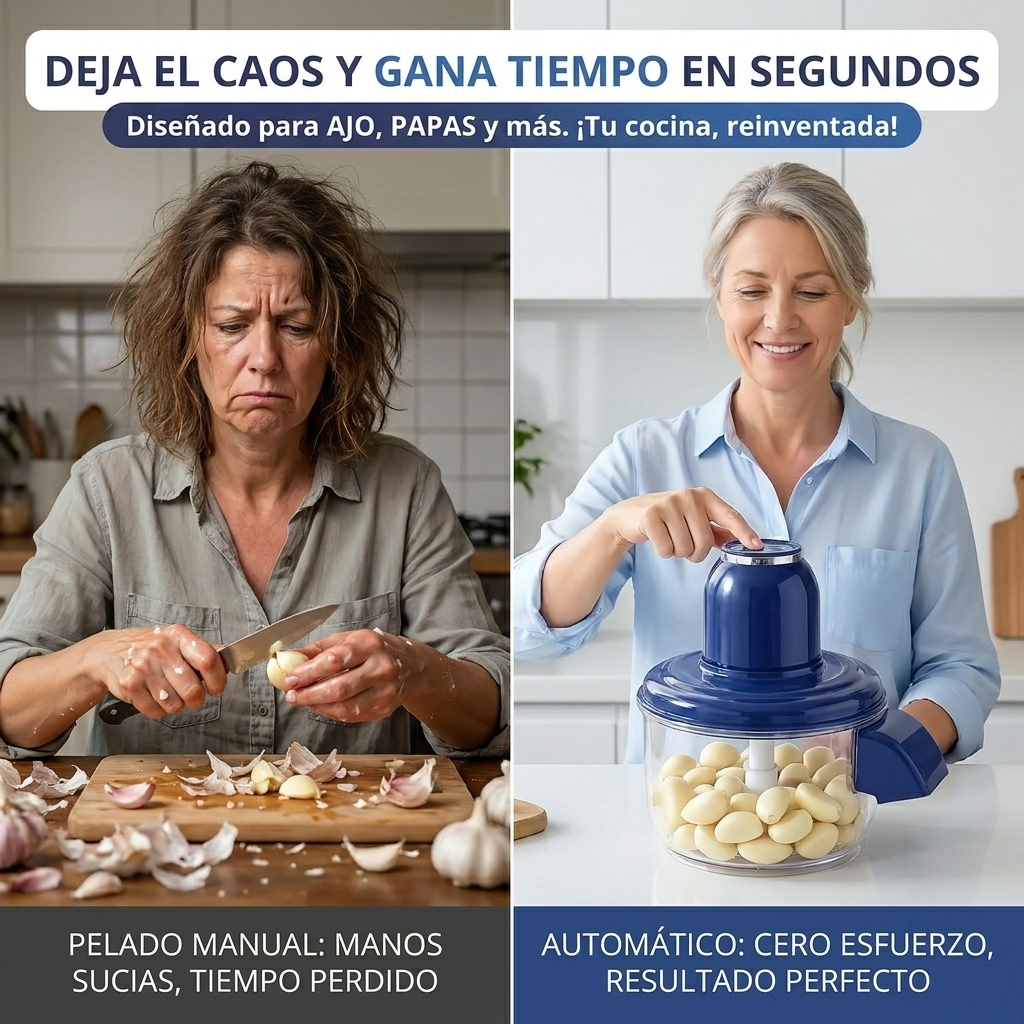 Peladora eléctrica + Mini basurero colgante GRATIS