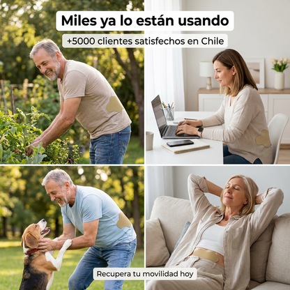 Vuelve a moverte sin dolor desde el primer uso