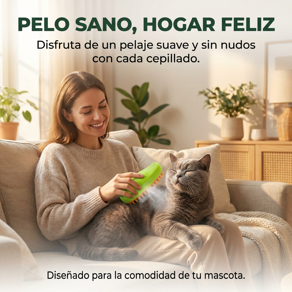 Por fin elimina el pelo sin pelear con tu mascota