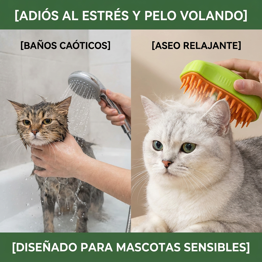 Por fin elimina el pelo sin pelear con tu mascota