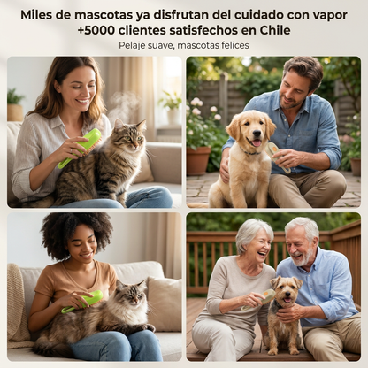 Por fin elimina el pelo sin pelear con tu mascota