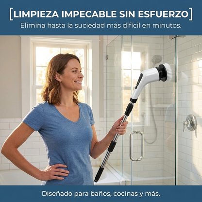 Elimina la suciedad difícil sin tallar durante minutos