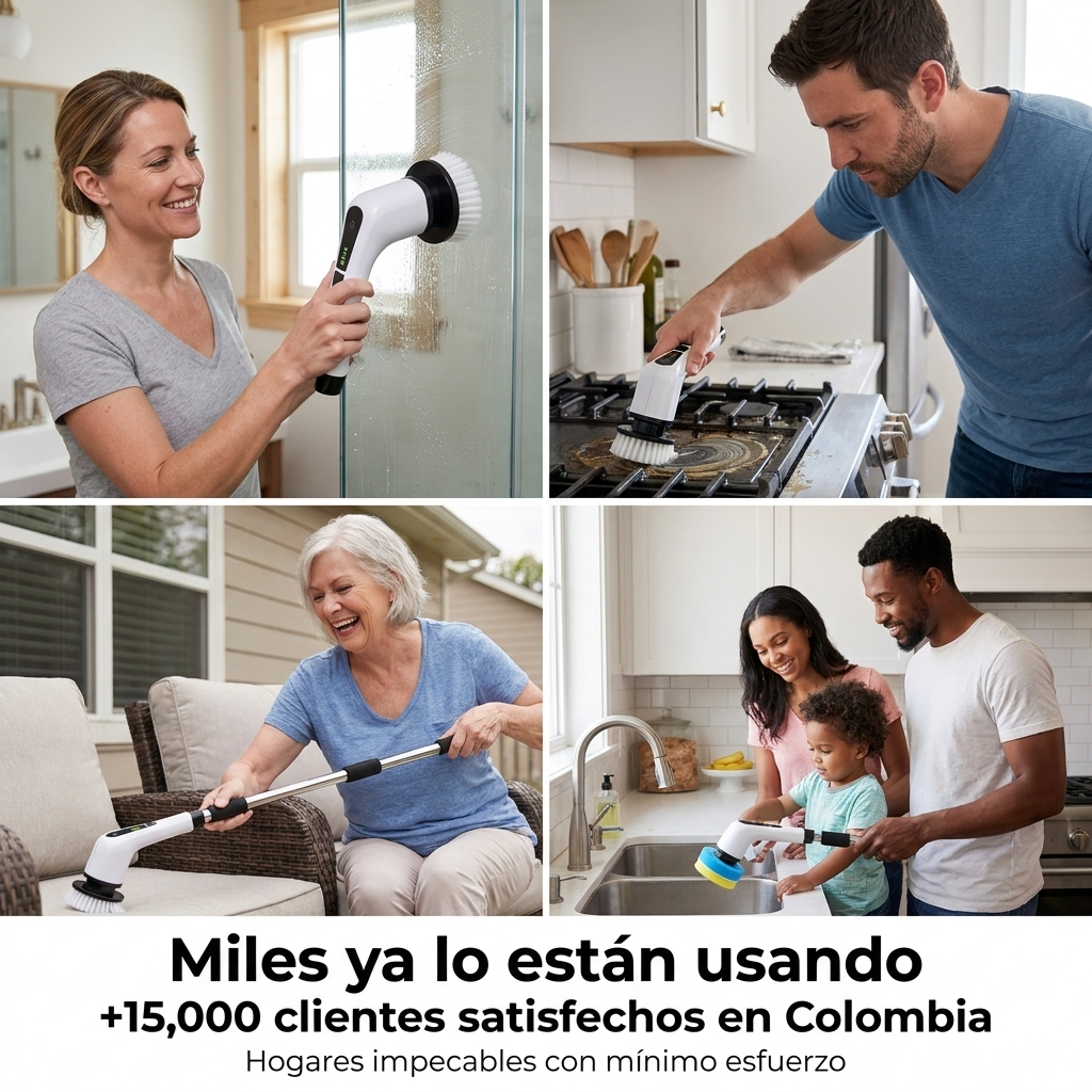 Elimina la suciedad difícil sin tallar durante minutos