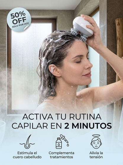 RelaxPro™ Masajeador Inteligente 360° para el Cuero Cabelludo